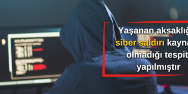 BTK sorunun siber saldırı olmadığını açıkladı (1)